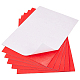 Benecreat 10 pz foglio di schiuma con retro autoadesivo rosso antiscivolo tappetino in schiuma eva con supporto adesivo per porte di mobili 30x21x0.1 cm AJEW-BC0005-62A-C-5
