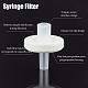 Filtro de aguja de plástico sin esterilizar AJEW-WH0237-01A-5