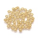 Alliage daisy séparateurs perles de style tibétain K08SK011-2