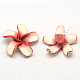 Handmade Polymer Clay Big 3D Flower Plumeria Beads CLAY-Q197-42mm-01C-1