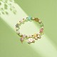 Colorful Alloy Enamel Cute Charms Bracelet BJEW-JB08661-03-2