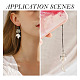 100g transparente Acrylperlen&nbsp;OACR-TA0002-92C-8