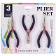 Carbon Steel Jewelry Pliers Sets PT-PH0001-01-6