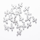 304 Stainless Steel Tiny Cross Charms STAS-L197-08P-1