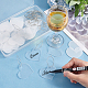 Kit de fabrication de breloques en verre de vin vierge à faire soi-même DIY-FG0004-59A-3