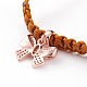 Bracelets réglables de perles tressées avec cordon en nylon BJEW-JB05829-02-3