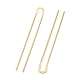 Brass Hair Fork Findings KK-F830-01G-2