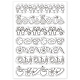 GLOBLELAND Summer Lace Clear Stamps Ice Cream Fruit Beach Silicone Clear Stamp Seals for Cards Making DIY Scrapbooking Photo Journal Album Decor Craft DIY-WH0167-56-631-8