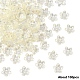 15 g transparente Perlenkappen aus Acryl&nbsp;TACR-YW0003-07E-1
