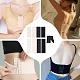 Benecreat 8 pièces 4 style polyester femmes 3 rangées x 7/9 crochets palangre corset soutien-gorge extender FIND-BC0004-65-6