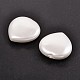 Heart Half Drilled Shell Pearl Beads BSHE-N003-12-1