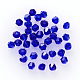 Perles en verre transparent à facettes de grade AAA GLAA-O006-B-3