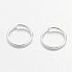 Iron Open Jump Rings X-JRS8mm-2