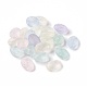 Transparent Frosted Acrylic Beads OACR-P013-37M-1