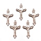 Alloy Crucifix Cross Pendants PALLOY-E400-06LG-AAA-1