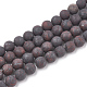Chapelets de perles en pierre de sang naturelle G-T106-092-1