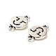 Tibetan Style Alloy Connector Charms FIND-C043-028AS-2
