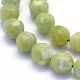 Naturales chinos de abalorios de jade hebras G-L552E-10C-2