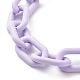 Opaque Acrylic Cable Chain Wristlet Straps HJEW-JM00665-10-3