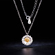 Ожерелье из стерлингового серебра shegrace awesome с платиновым покрытием 925 JN441A-3