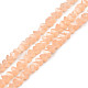 Opaque Solid Color Glass Beads Strands GLAA-N052-01-A06-1