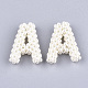 Perles tressées en plastique faites main avec abs FIND-T039-18-A-2