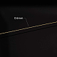 Alambre de cobre redondo benecreat para la fabricación de joyas CWIR-BC0003-0.6mm-G-4