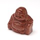 Synthetic Goldstone 3D Buddha Home Display Buddhist Decorations G-A137-E03-2