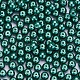 Umweltfreundliche runde Perlen aus gefärbtem Glasperlen HY-BC0001-6mm-RB118-3