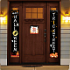 Polyester Hanging Sign for Home Office Front Door Porch Decorations HJEW-WH0023-024-4