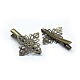 Iron Alligator Hair Clip Findings IFIN-L032-09AB-NF-2