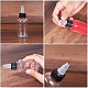 BENECREAT 15PCS 50ml Scale Empty Plastic Squeeze Bottles with Black Twist Cap Graduated Squeeze Dispensing Bottles for Ink Liquid TOOL-BC0008-22-5