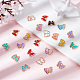 SUNNYCLUE 1 Box 100Pcs 10 Colors Enamel Butterfly Charm Butterflies Charms Metal Animal Charm Small Butterfly Charms for Jewelry Making Charms Women Adults DIY Earring Necklace Bracelet Crafting ENAM-SC0002-90-4
