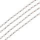 Handarbeit rund Glasperlenketten Perlen für Halsketten Armbänder machen AJEW-JB00035-02-1
