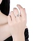 Палец кольца модный латунные RJEW-BB26788-7-2
