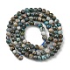 Rondes apatite naturelle perles brins G-K068-02-5mm-2