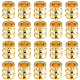 Beebeecraft 30pcs perles de laiton de placage en rack KK-BBC0010-07-1