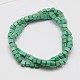 Synthetic Turquoise Beads Strands TURQ-G108-8x8mm-03-2