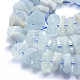 Natural Aquamarine Beads Strands G-K221-01-3