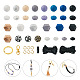 DIY Beaded Keychain Bracelet Making Kit DIY-TA0004-23-1