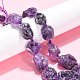 Natural Amethyst Beads Strands G-G486-01-5
