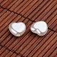 Heart Acrylic Imitation Pearl Beads OACR-O002-3513-2