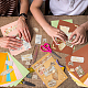 Kits de manualidades para niños sobre y tarjeta con el tema del día del maestro diy AJEW-WH0415-62C-5