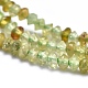 Natürlicher Granat Perlen Stränge G-F686-11-3
