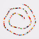 Glass Beads Strands GLAA-T006-08-2