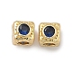 Cube Messing Micro Pave Zirkonia-Perlen&nbsp;KK-B170-03G-2