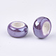 Electroplate Porcelain Beads PORC-T003-02-2