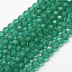 Chapelets de perles en verre transparent GLAA-G013-6mm-52-1