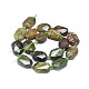 Natürlichen grünen Granat Perlen Stränge G-O179-F09-2