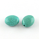 Imitation Turquoise Acrylic Beads OACR-R054-01-1